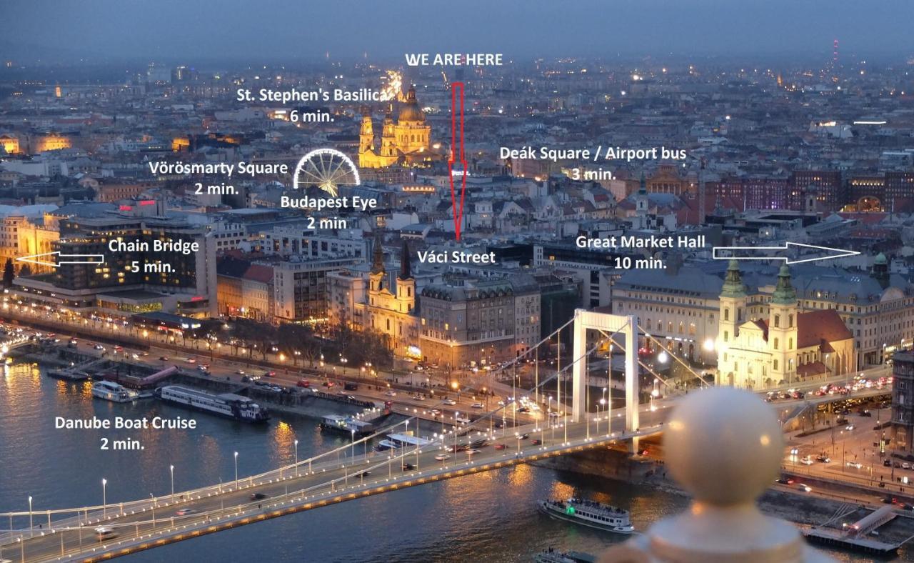 Central Apartman Budapeszt Zewnętrze zdjęcie